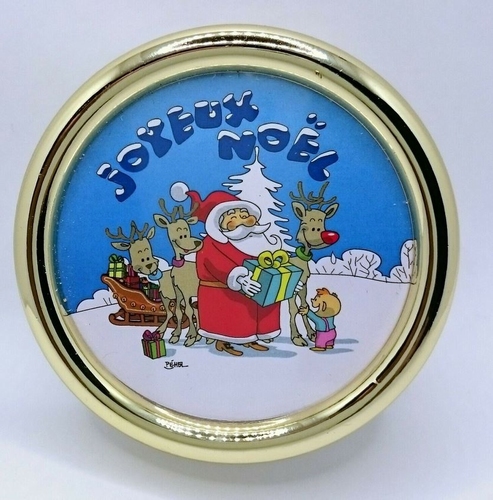 M&eacute;canisme a ressort  Petit papa No&euml;l
